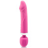 zenn Vibro Wand Double Fun 17.5 x 4.5cm Rose 